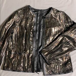 Women’s Chicos Reversible Leather Jacket